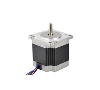0.9 Degree Nema23 Stepper Motor 1.26Nm(178.4oz.in) 57 Step Motor 57x56mm 2.8A 4-lead 6.35mm Shaft for CNC Mill Lathe Router