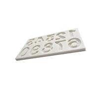 0 9 Number Silicone Baking Cast Script Cake Decorating Essential Food Grade Flexible Quick Demolding Plan Flexible Baking Number Templates