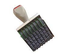 0-9 Number Stamp Adjustable Office Stamp Number Roller Changeable Date Business Adjustable Business Office Changeable