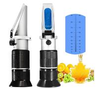 0-90% Brix Meter Refractometer,V·RESOURCING Portable Hand Held Sugar Content Measurement for Sugar, Food, Fruit, Beverages Honey