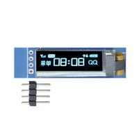 0.91 Inch 128x32 I2C OLED Display Module Blue Self-Illuminating Low-Power For Arduino and PIC Microcontrollers