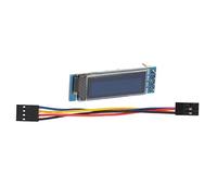0.91in OLED Display Module, I2C Screen Module, White and Blue Light for 4B - Low Power Consumption, High Contrast, Easy Programming for DIY Projects