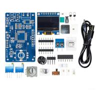 0.96" for oled for mini Oscilloscope Kit Single Channel 0-30V USB Powered DIY Soldering Practice Tool for Electronics Hobbyists with Acrylic Case(kit)