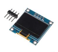 0.96-inch Display Module with 128x64 Resolution, I2C Interface, 3.3V-5V Wide Voltage, for Arduino, for ESP32 & for ESP8266 - Yellow/White/(Blue)
