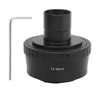 0.965in T Mount Telescope Adapter and T2 M4/3 Lens Adapter for M4/3 Camera Telescope T Mount Adapter Telescope to Camera Adapter Astrophotography Imaging Mount Set Aluminum Alloy