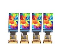 0.96in TFT Color Screen IPS Display SPI Interface ST7735S Drive High Resolution 80x160 Compact Lightweight for STM32 DIY Projects 4PCS Set