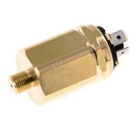 -0.98 to -0.2bar SPDT Brass Vacuum Switch G1/8'' 42VAC Flat Connector