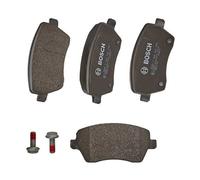Bosch BP936 - Brake Pads Car Front Axle - Bosch Quality - Reduced Noise and Dust - ECE-R90 Certified - Copper-Free - 1 Set of 4 Pads - With Accessories