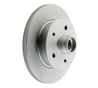 0 986 478 224 Brake Disc x2 Front Fits VW Transporter T3 Van Platform By Bosch