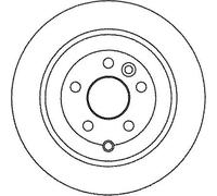 Bosch Brake Discs 0986479518 – Rear Solid 302 mm – Set of 2