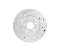 0 986 479 A60 Brake Disc x2 Front Fits Mercedes A-Class Gla-Class CLA By Bosch