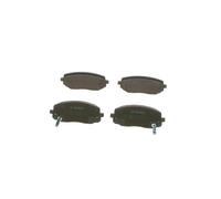 0986 494 064 Front Brake Pad Set 4x Pads Integrated Wear Indicator Braking Bosch