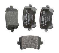 Bosch BP1252 - Brake Pads Car Rear Axle - Bosch Quality - Reduced Noise and Dust - ECE-R90 Certified - Copper-Free - 1 Set of 4 Pads