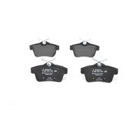 0986 494 437 Rear Brake Pad Set 4x Pads Not Fitted Wear Indicator Braking Bosch