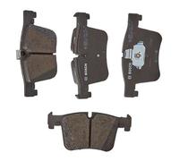 0986 494 487 Front Brake Pad Set 4x Pads Prepared For Wear Indicator By Bosch