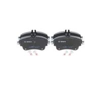 Bosch Brake Pad Set 0 986 494 663 - Front 4pc Prepared for Wear Indicator - Fits Mercedes B180 W246