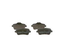 0986 494 783 Rear Brake Pad Set 4x Pads Prepared For Wear Indicator By Bosch