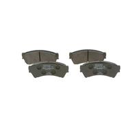 0986 494 860 Front Brake Pad Set 4x Pads Integrated Wear Indicator Braking Bosch
