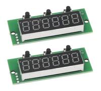 0-999999 6 Digital Counter Module 5V Red LED Display Add Subtract Function Memory Automatic Data Backup Retention Laboratory Equipment Counting Module