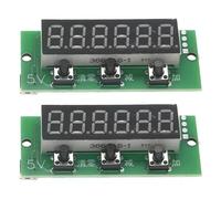 0-999999 6 Digital Tube Counter Module LED Electronic Switcher Quantity Counting LED Arithmetical Power Failure Save Counter