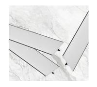 0.9m 3Pcs Flat Flooring Edge Joining Trim Aluminum T Molding Trim Floor Transition Strip for Joining Floor Gaps Carpet Edge Strip Trim