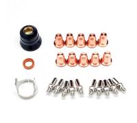 0.9mm 30 40A Tip Electrode Shield Diffuser Spacer Kit Compatible with Cut 30 Mk II Plasma Cutter U14005K