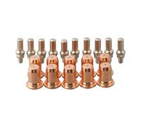 0.9mm Plasma Electrode Tips 20pcs for Forney 700P with IPT40 Torch Fits AHP AlphaCut 60 IPT60 IPT40 PT40 LONGEVITY 42i 62i 50S 60S 62204