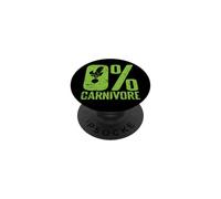0% Carnivore Vegetarian Vegan Plant Based PopSockets Adhesive PopGrip