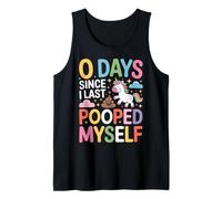 0 Days Since I Last Pooped Myself Meme Tank Top