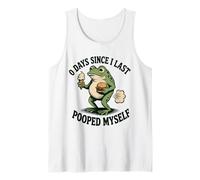 0 Days Since I Last Pooped Myself Meme Tank Top