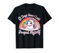 0 Days Since I Last Pooped Myself Meme Value Graphic T-Shirt