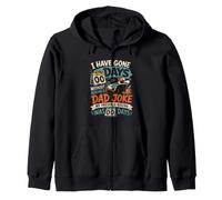 0 days since last dad joke Dad Jokes Zip Hoodie