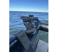 0 Degree Extended Mount for Garmin Livescope Plus LVS34, Trolling Motor Mount, Aluminum Knob