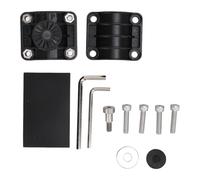 0 Degree Transducer Pole Mount for Panoptix LVS32, Transducer Mount for Livescope, ABS Construction with Optimal Viewing Angle, Trolling Motor Shaft Mount for Ice Fishing and Open