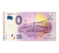 0 Euro Souvenir Note - Venice Rialto Bridge