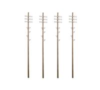 0 Gauge telegraph poles (4)