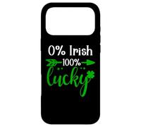 0% Irish 100% Lucky St Patricks Funny Kiss Me Im Irish Ish Case for iPhone 17 Pro Max