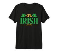 0% Irish St. Patrick's Day Zero Percent Premium T-Shirt