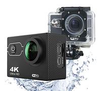 0℃ Outdoor 4K 30FPS WIFI Action Camera,16MP Underwater Video Camera Sports Cam, Waterproof Up to 30M, Multiple Photo Mode and 900MAH Batteries, Shooting While Charging