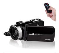 0℃ Outdoor Video Camera 2.7K 30MP Camcorder Live Streaming Video Camera 3.0" Ips FHD 1080P Video Recording Camcorder with Remote Control Recording While Charging