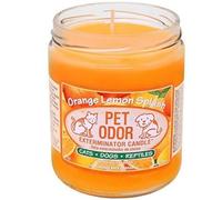 0 Pet Odor Exterminator Candle Orange Lemon Splash