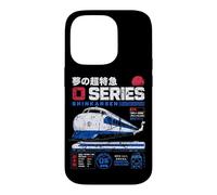 0 Series Shinkansen Japan Bullet Train Souvenir Tribute Case for iPhone 14 Pro