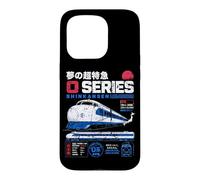 0 Series Shinkansen Japan Bullet Train Souvenir Tribute Case for iPhone 15 Pro