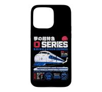 0 Series Shinkansen Japan Bullet Train Souvenir Tribute Case for iPhone 15 Pro Max