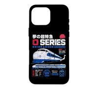 0 Series Shinkansen Japan Bullet Train Souvenir Tribute Case for iPhone 16 Pro Max