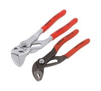 00 20 72 V01 Set: Wrench / Pliers 2pcs. KNIPEX
