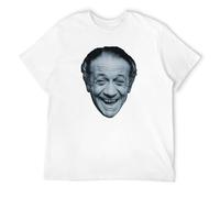 00’S Sid James T-Shirt Mens Large Black Garphic Print Mens T Shirt Size XL
