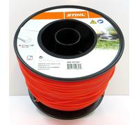 00009302227 Nylon Line for Strimmers Trimmers Brushcutters 2.7mm x 208m Red