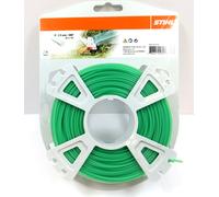 00009302336 Nylon Round Cutting Line For Strimmers Trimmers 2mm x 60m Green