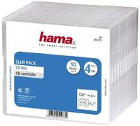 00051273 Slim 4 CD Jewel Case Pack Of 10 Transparent 40.55 In 59.06 In 49.61 In